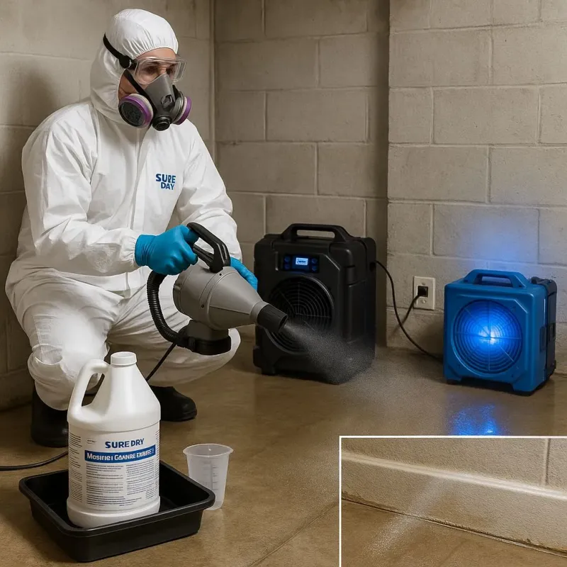 Sanitization and Odor Removal process in Moultrie, GA