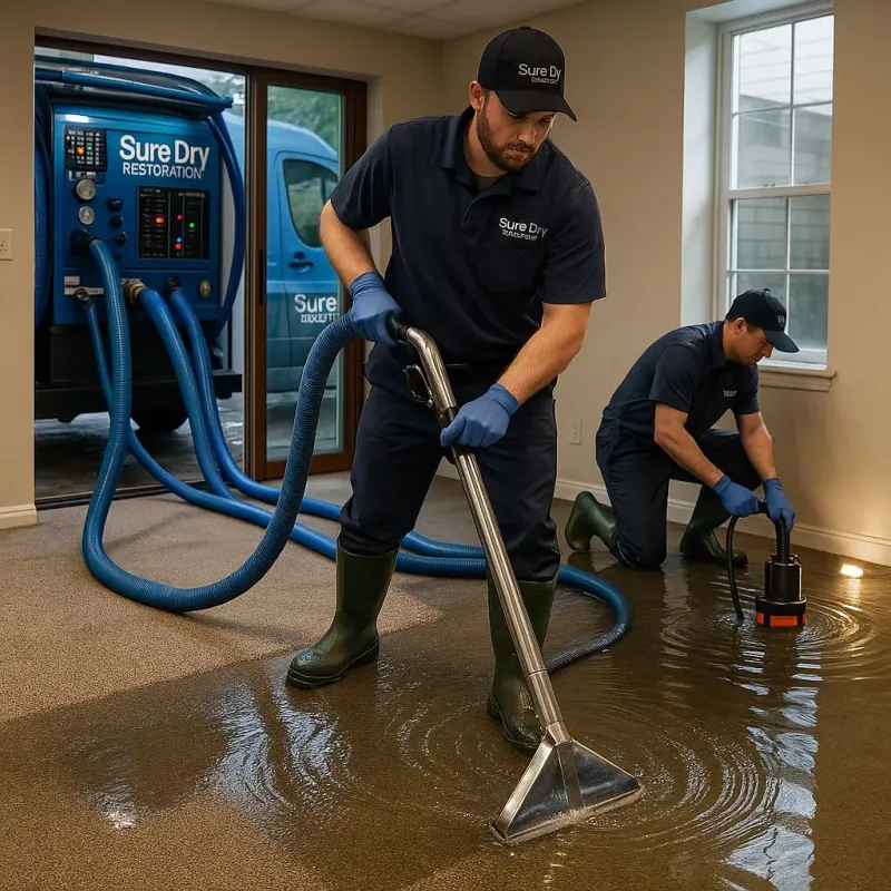 Water Extraction and Removal process in Moultrie, GA